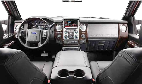 2021 Ford 350 Interior