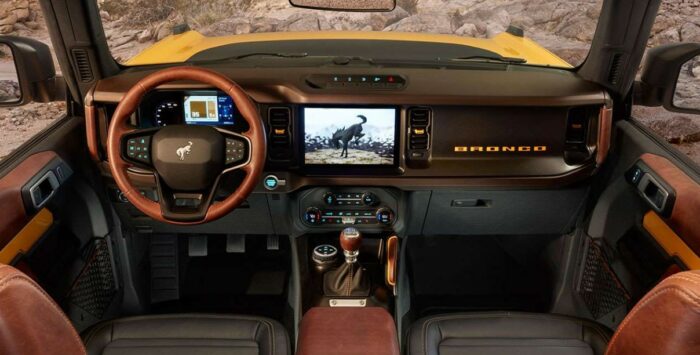 2024 Ford Bronco Interior