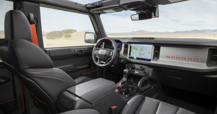 2024 Ford Bronco Raptor Interior