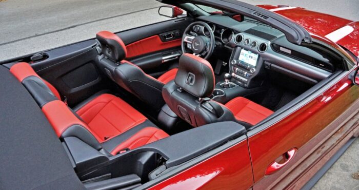 2024 Ford Mustang Convertible Interior