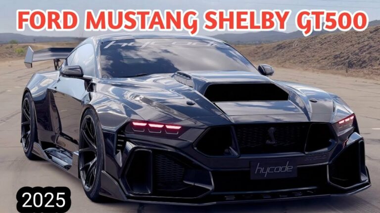 2025 Ford Shelby GT500: A Detailed Examination of its Impressive Specs